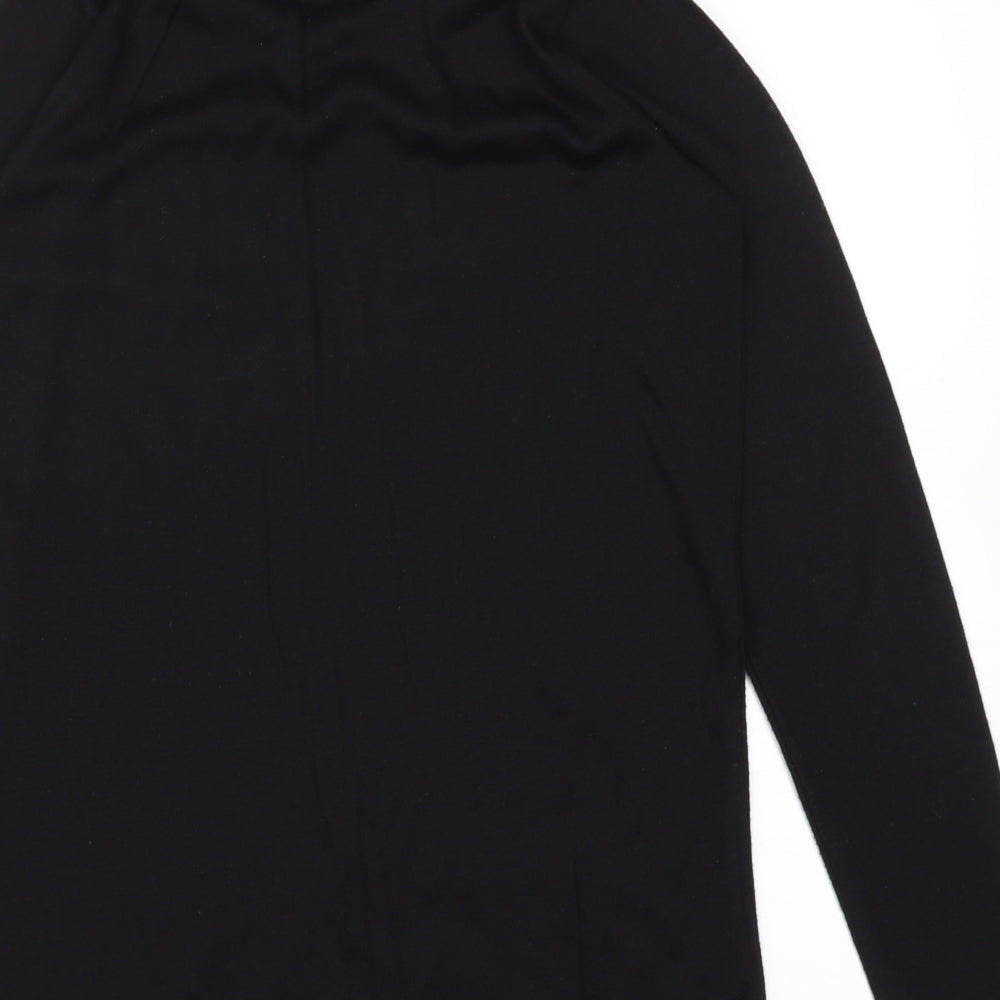 Preworn Womens Black   Basic T-Shirt Size L