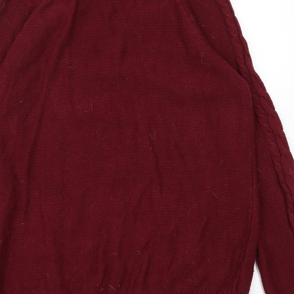 FOREVER 21 Womens Red   Pullover Jumper Size M