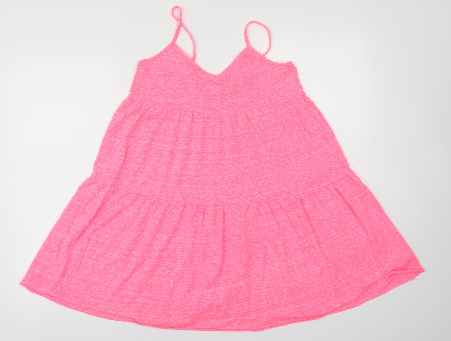 Topshop Womens Pink   Fit & Flare  Size 10
