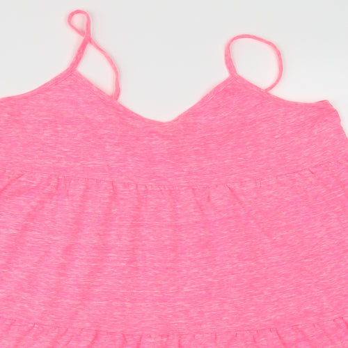 Topshop Womens Pink   Fit & Flare  Size 10