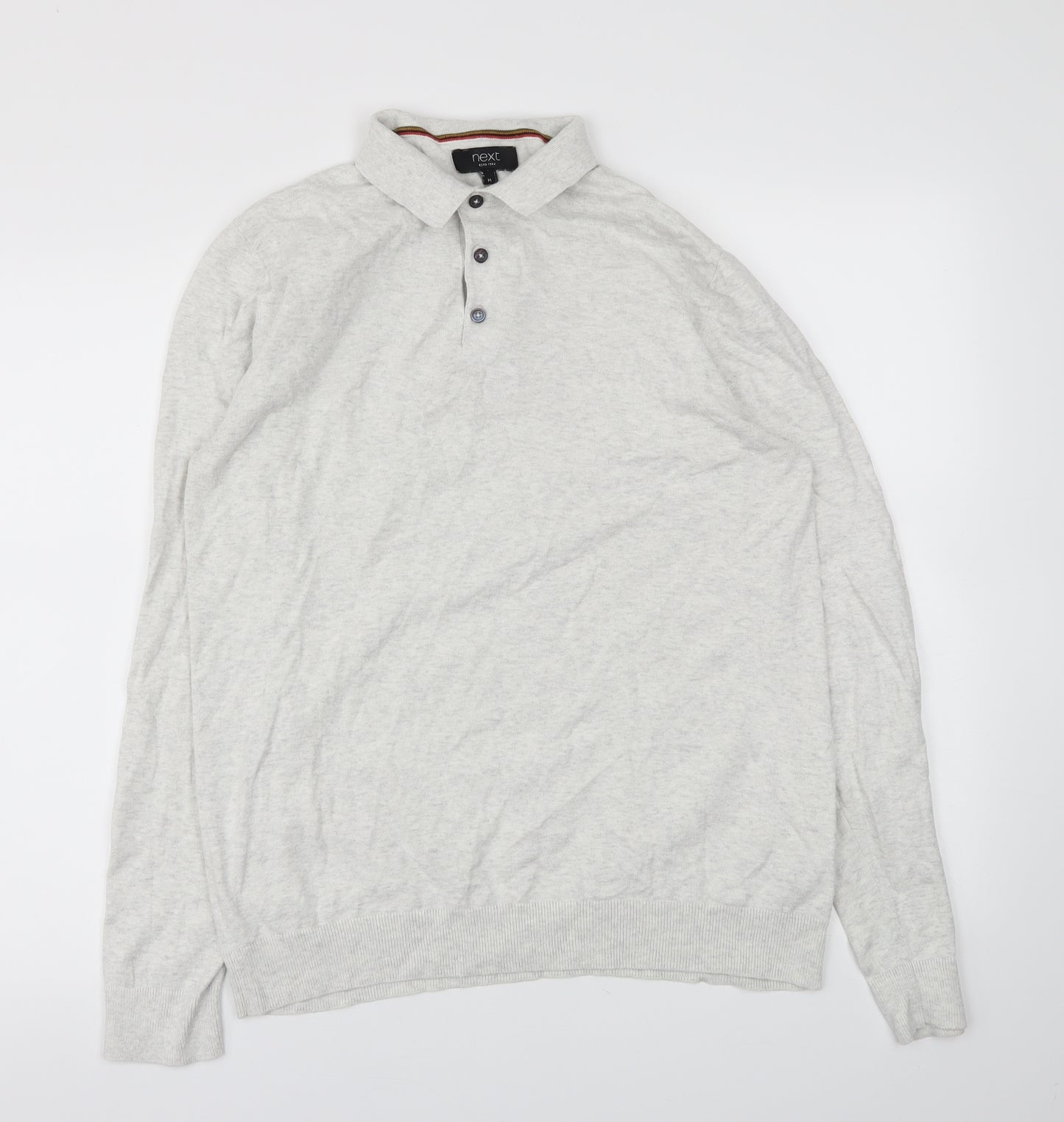 NEXT  Mens Grey    T-Shirt Size M