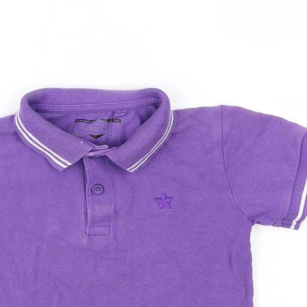 NEXT  Boys Purple   Basic T-Shirt Size 4-5 Years