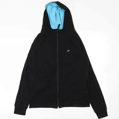 F&F Womens Black   Full Zip Jumper Size 10