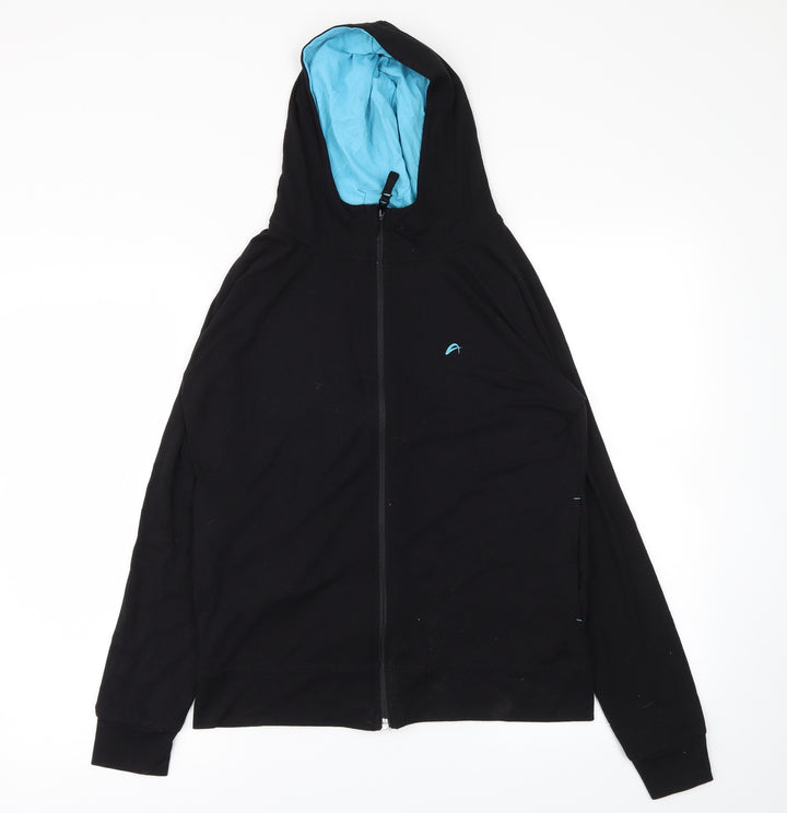 F&F Womens Black Full Zip Jumper Size 10