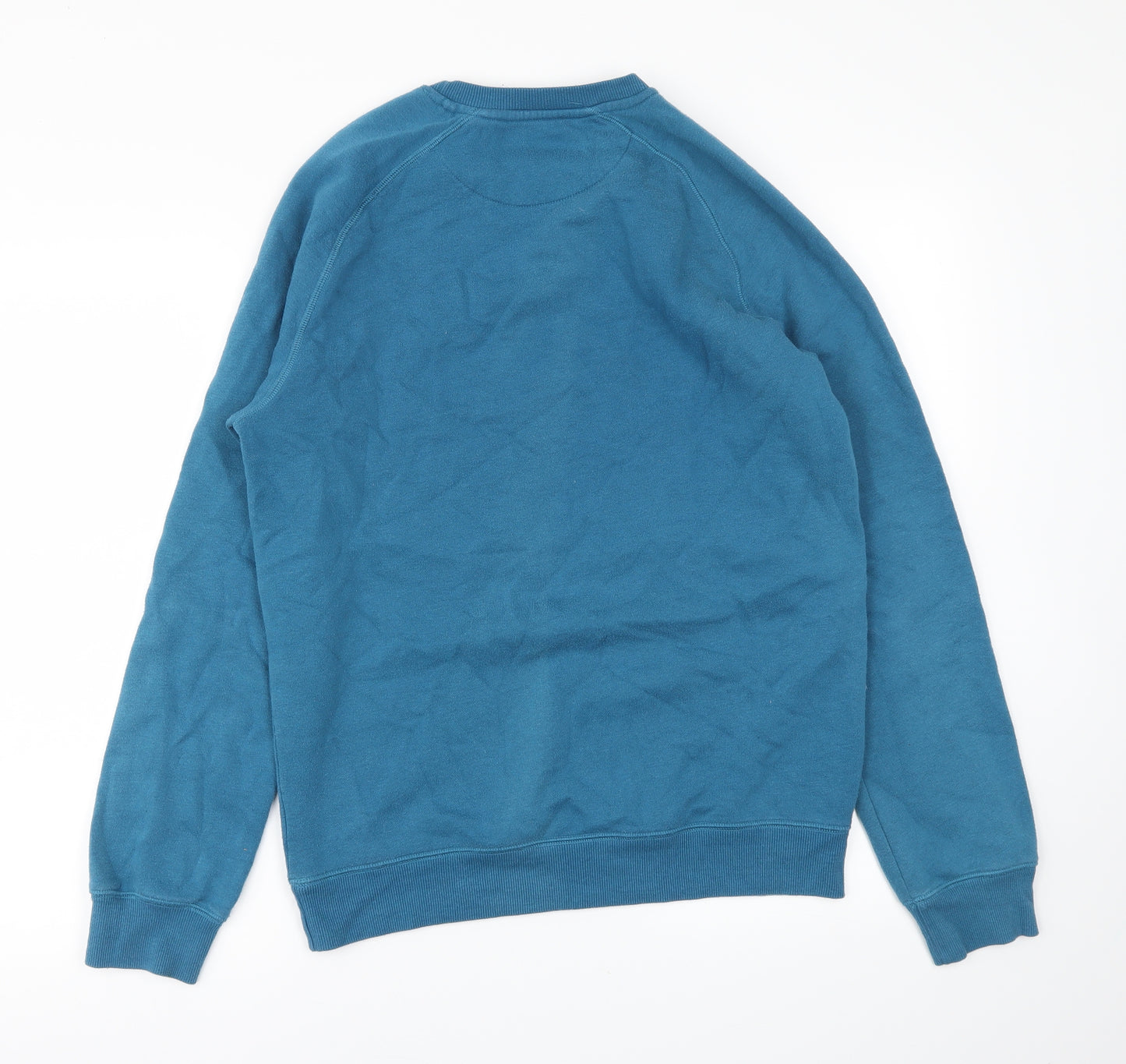Easy Mens Blue   Pullover Sweatshirt Size S