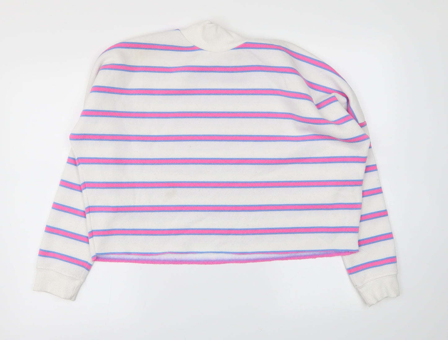 Primark Womens Pink Striped  Pullover Jumper Size XS