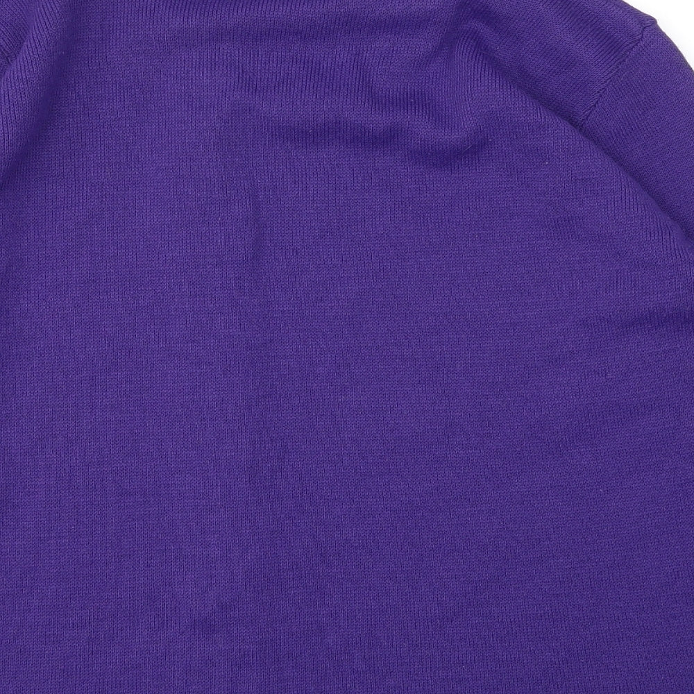 Autonomy Womens Purple   Cardigan Jumper Size M
