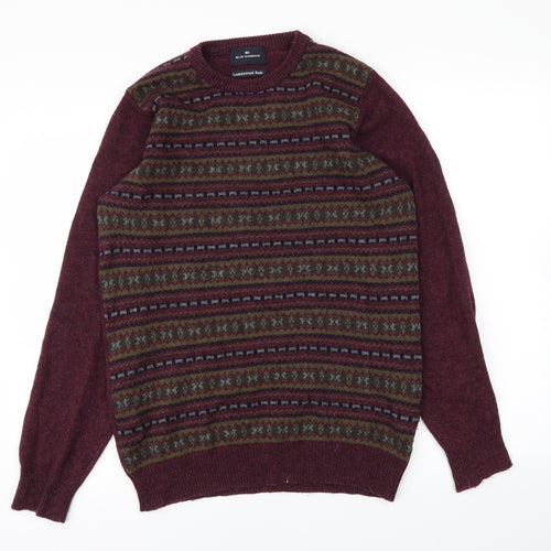 M&S Mens Red   Pullover Sweatshirt Size S