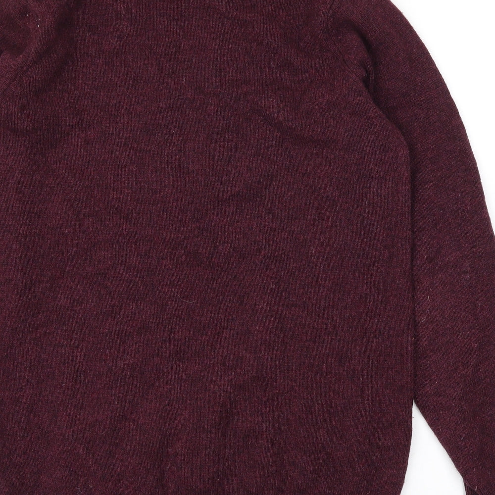 M&S Mens Red   Pullover Sweatshirt Size S