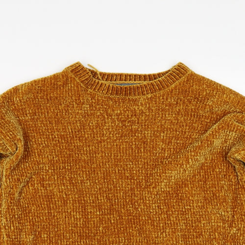 Primark Womens Yellow   Pullover Jumper Size 2XS