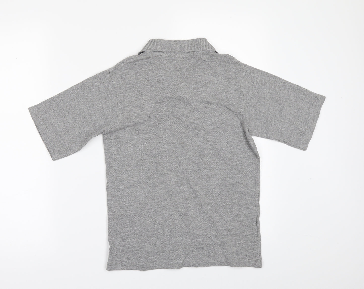 Lady Bird Boys Grey   Basic Polo Size 9-10 Years