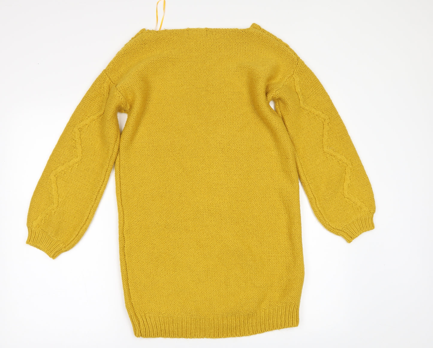 Papaya Womens Yellow   Pullover Jumper Size S