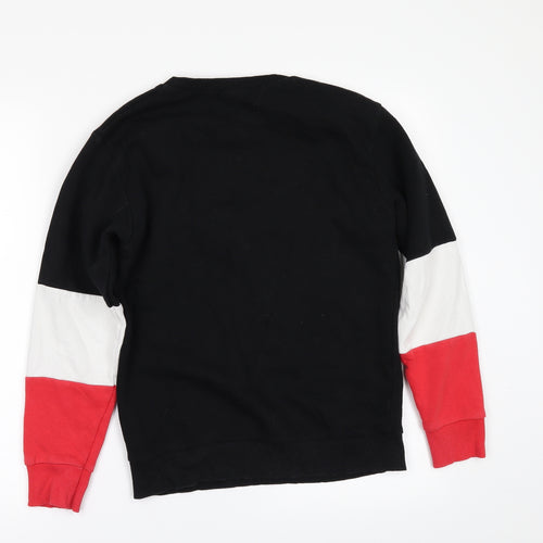 New Look Girls Black   Pullover Sweatshirt Size 10-11 Years  - not sorry