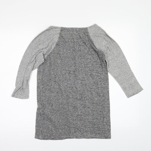 Peacocks Womens Silver   Pullover Jumper Size 16