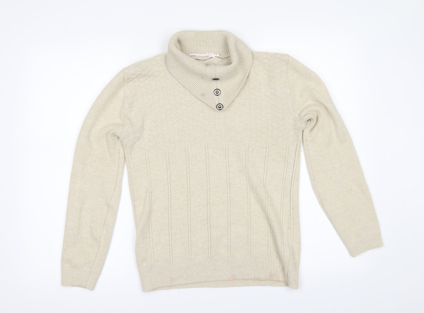Pure Fashion Womens Beige   Pullover Jumper Size M