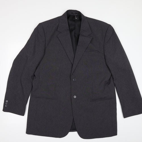 F&F Mens Grey   Jacket Suit Jacket Size 44
