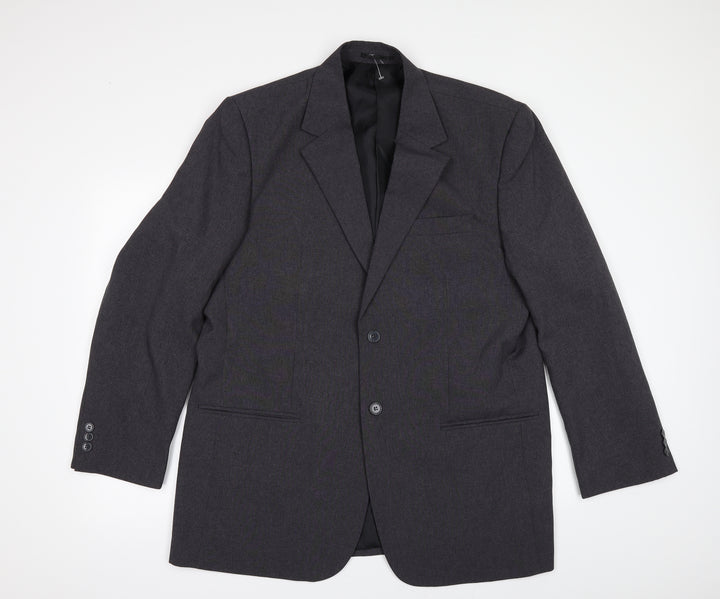 F&F Mens Grey   Jacket Suit Jacket Size 44