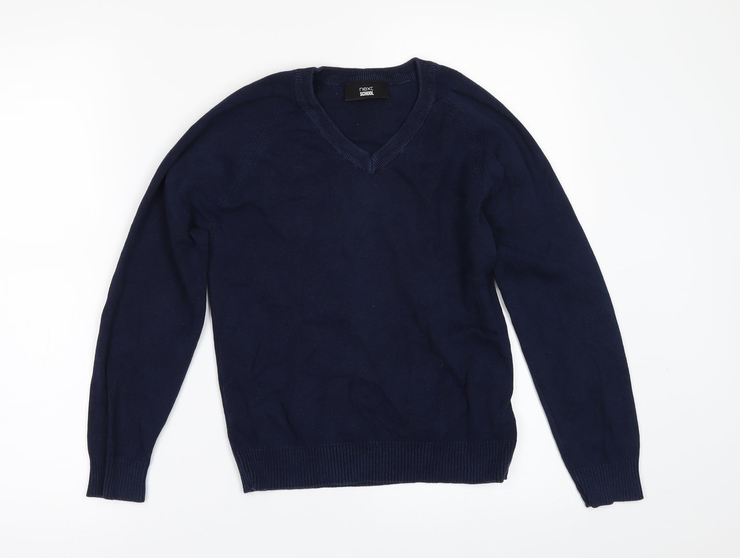 NEXT Boys Blue   Pullover Jumper Size 8-9 Years  - School