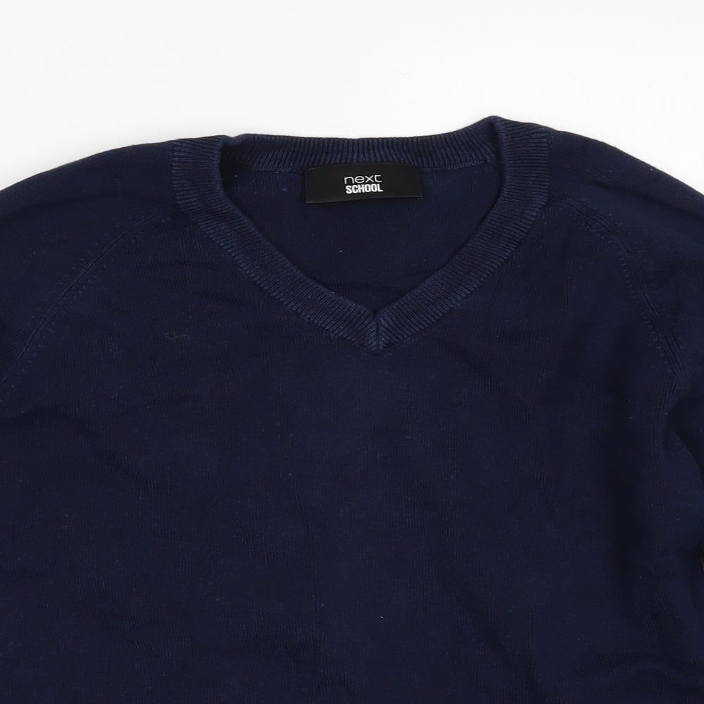 NEXT Boys Blue   Pullover Jumper Size 8-9 Years  - School