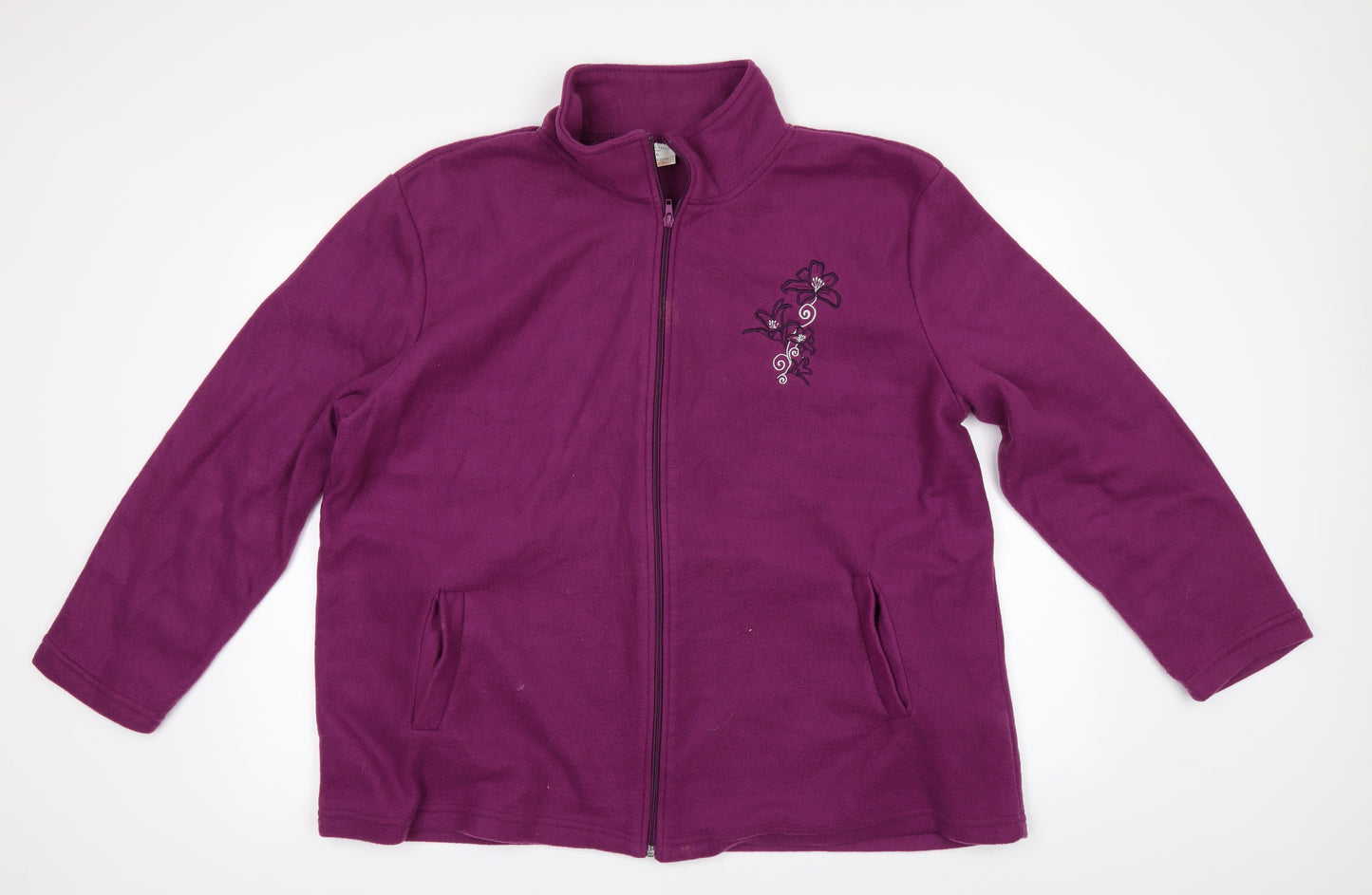 Anne De Lancay Womens Pink   Jacket  Size XL