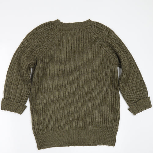 Originals Knitwear Womens Green   Pullover Jumper Size S