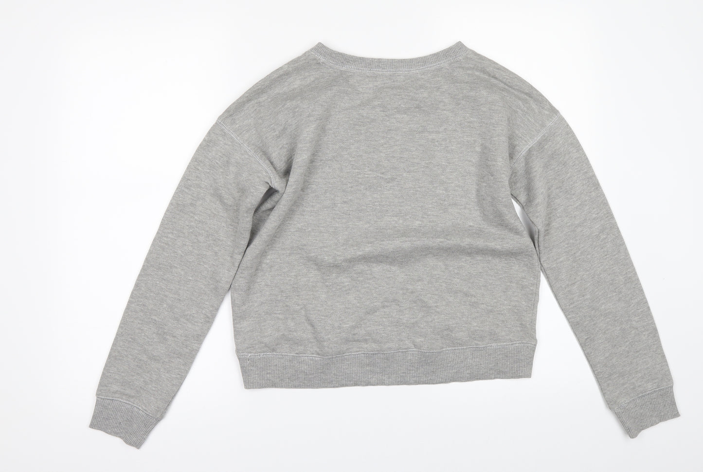 New Look Womens Grey   Pullover Sweatshirt Size 8  - pembridge & rose