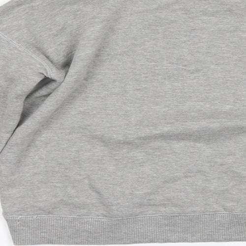 New Look Womens Grey   Pullover Sweatshirt Size 8  - pembridge & rose