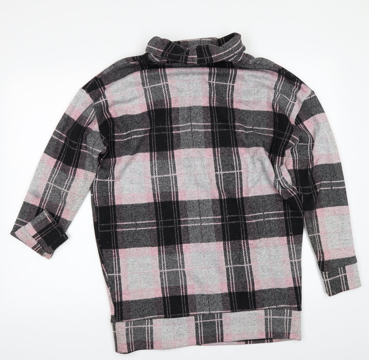 River Island Womens Multicoloured Check  Pullover Jumper Size 8