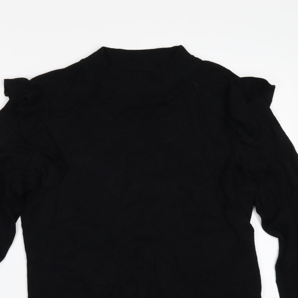 New Look Womens Black   Pullover Jumper Size 10