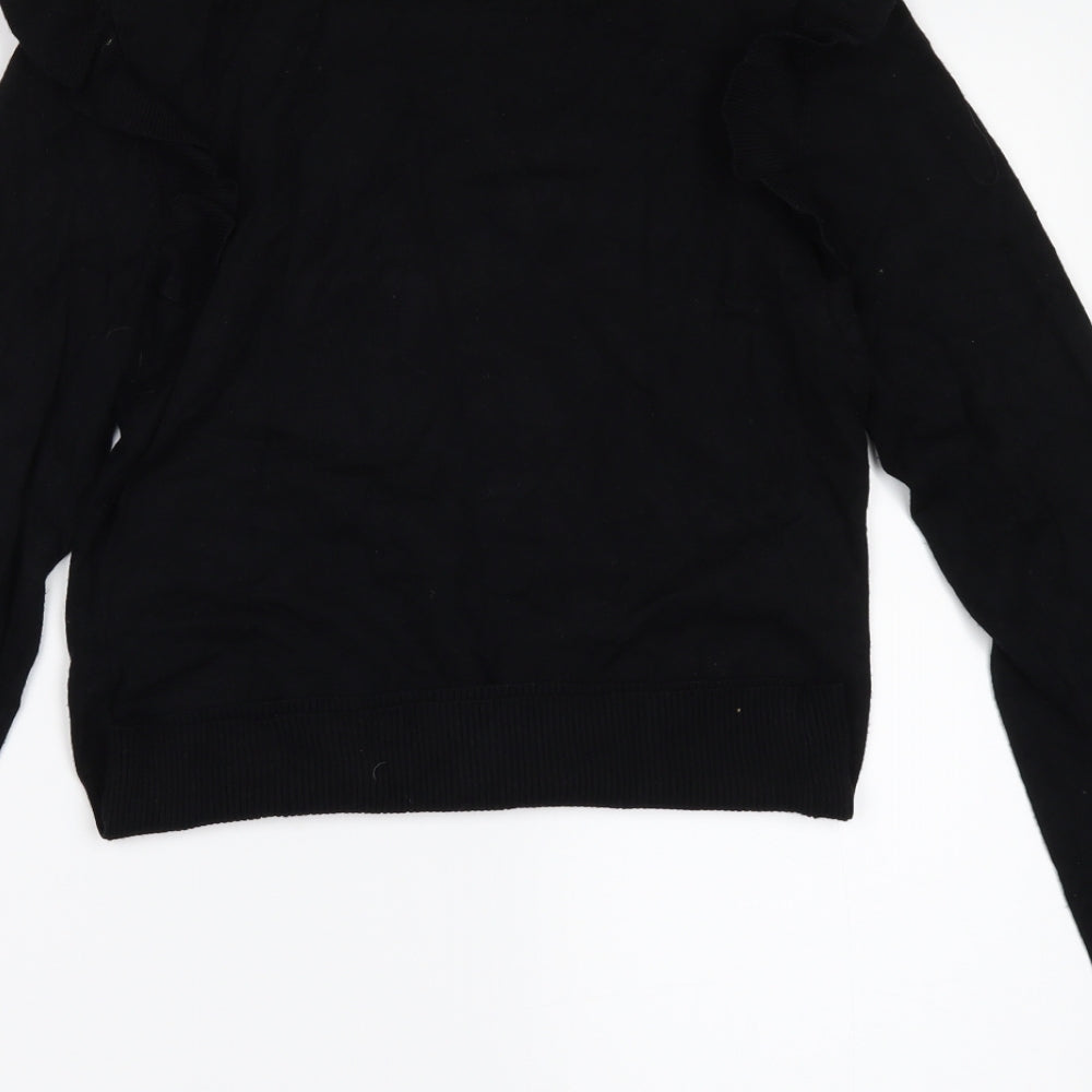 New Look Womens Black   Pullover Jumper Size 10
