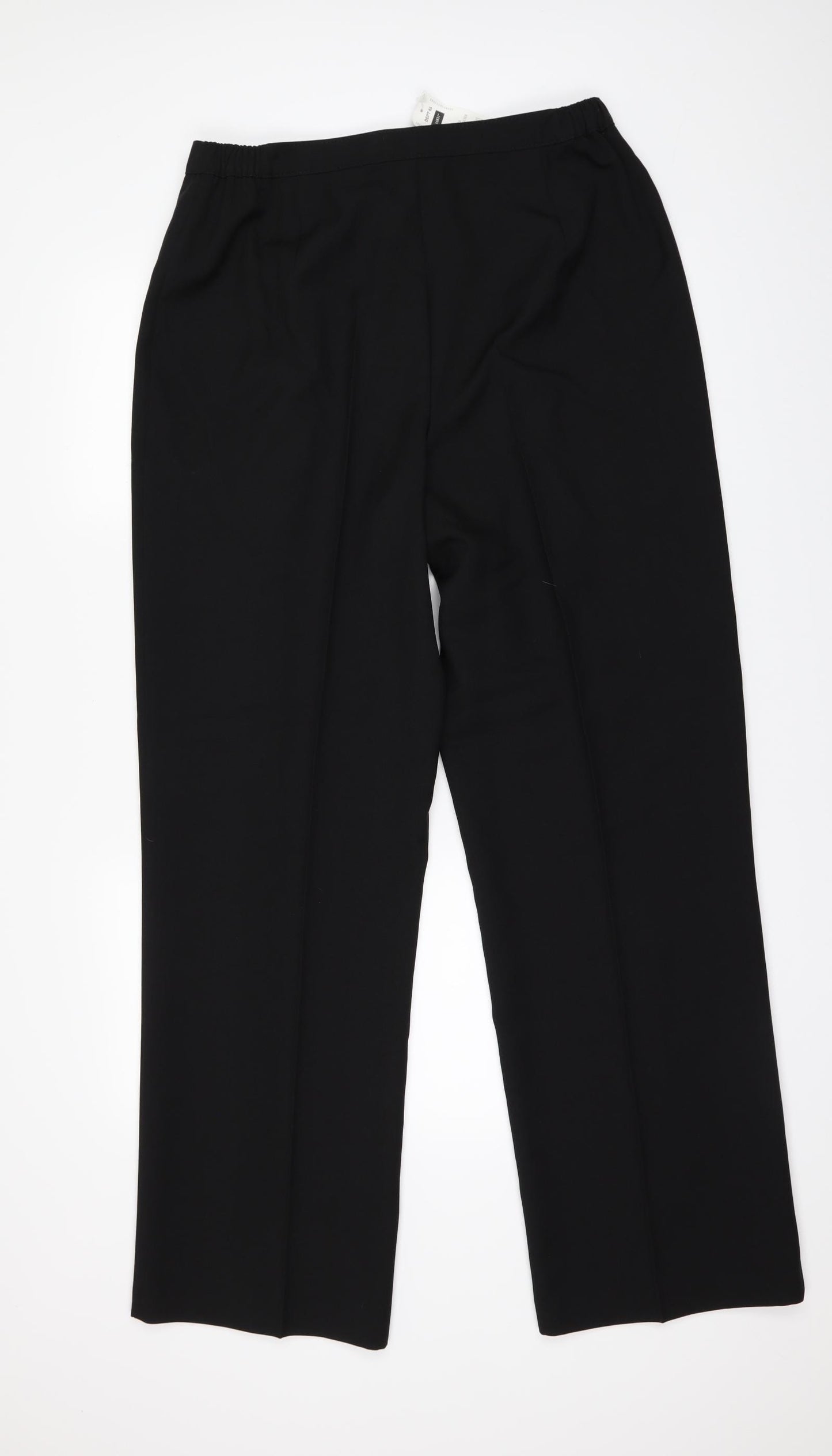 Dunnes Stores Womens Black   Trousers  Size 16 L31 in