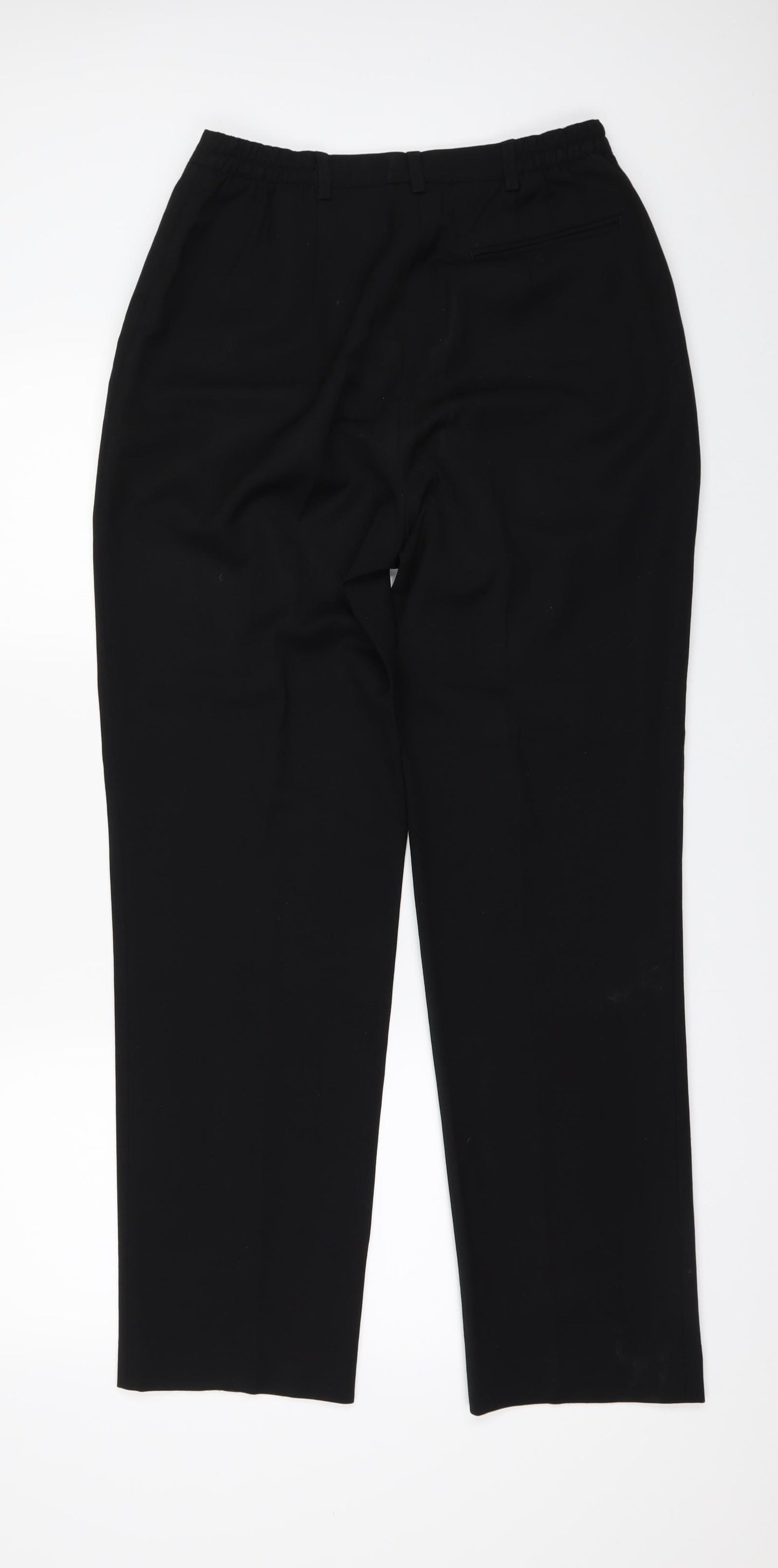 Lyle & Scott Womens Black   Trousers  Size 32 L31 in