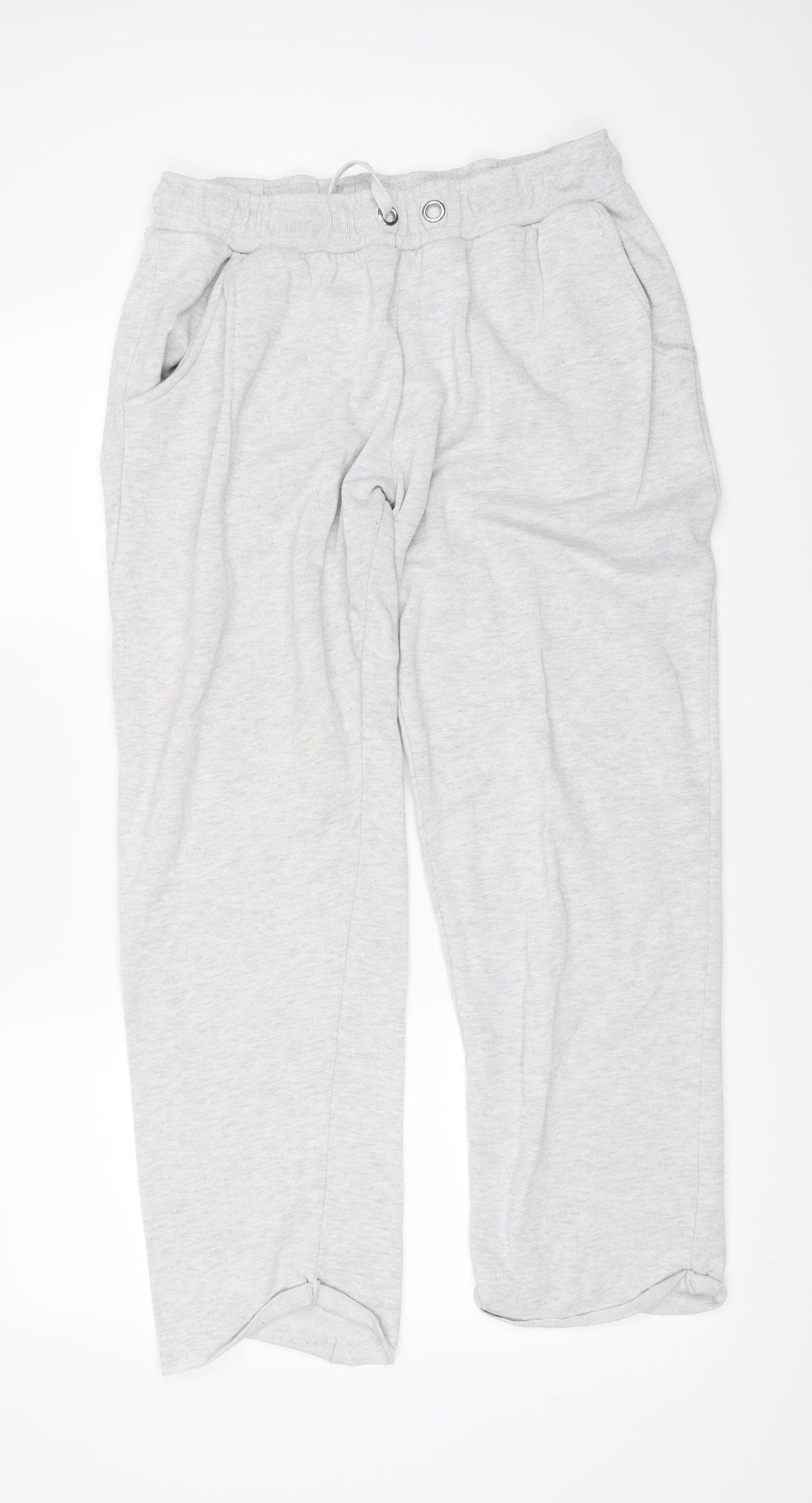 Peacocks Womens Grey   Jogger Trousers Size 14 L28 in