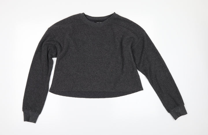New Look Womens Black Pullover Jumper Size 10