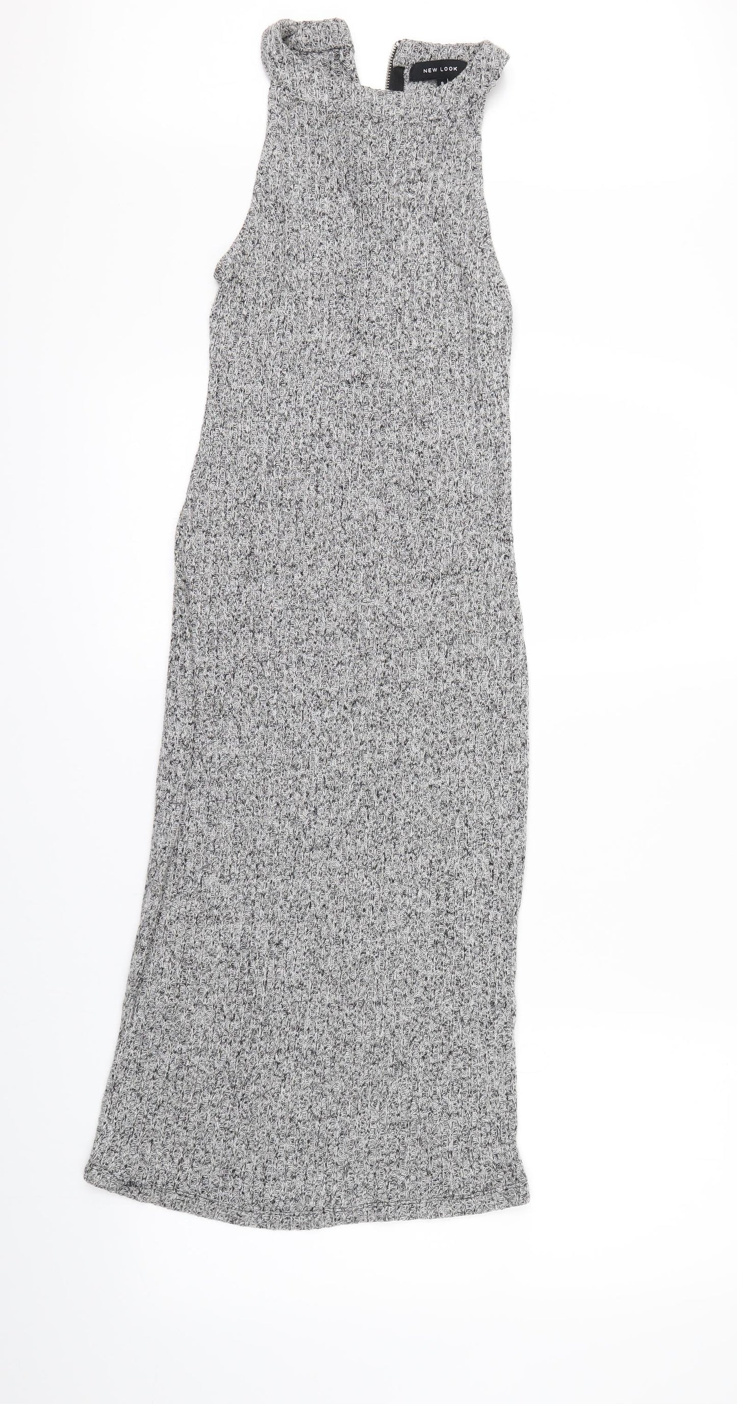 New Look Womens Grey   A-Line  Size 8