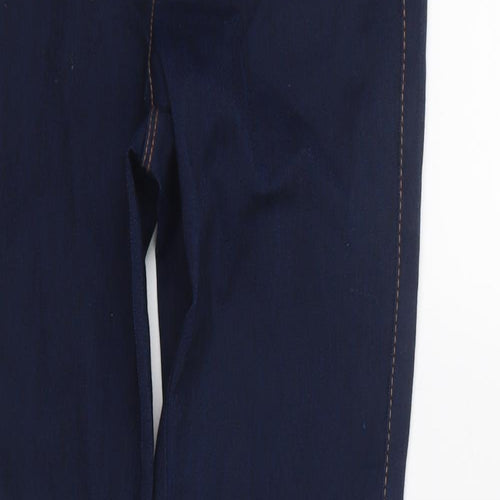 Denim Co. Womens Blue  Denim Jegging Jeans Size 6 L29 in