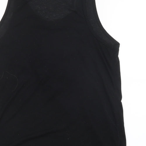 Topshop Womens Black   Basic Tank Size 10