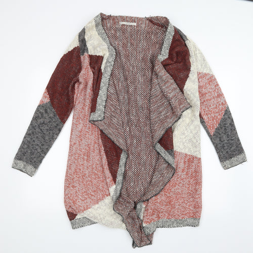 George Womens Red  Knit Cardigan Jumper Size 10