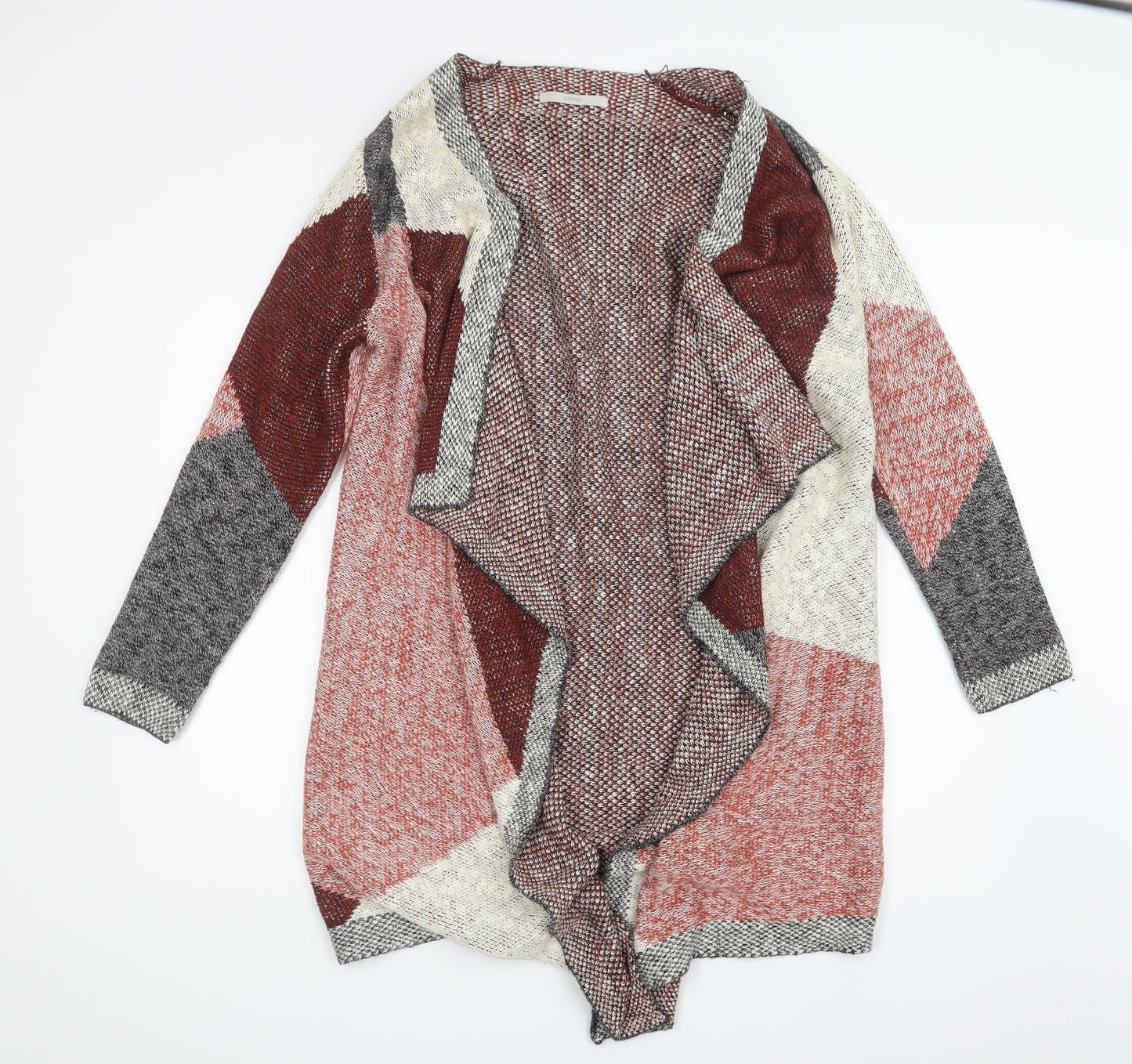 George Womens Red  Knit Cardigan Jumper Size 10
