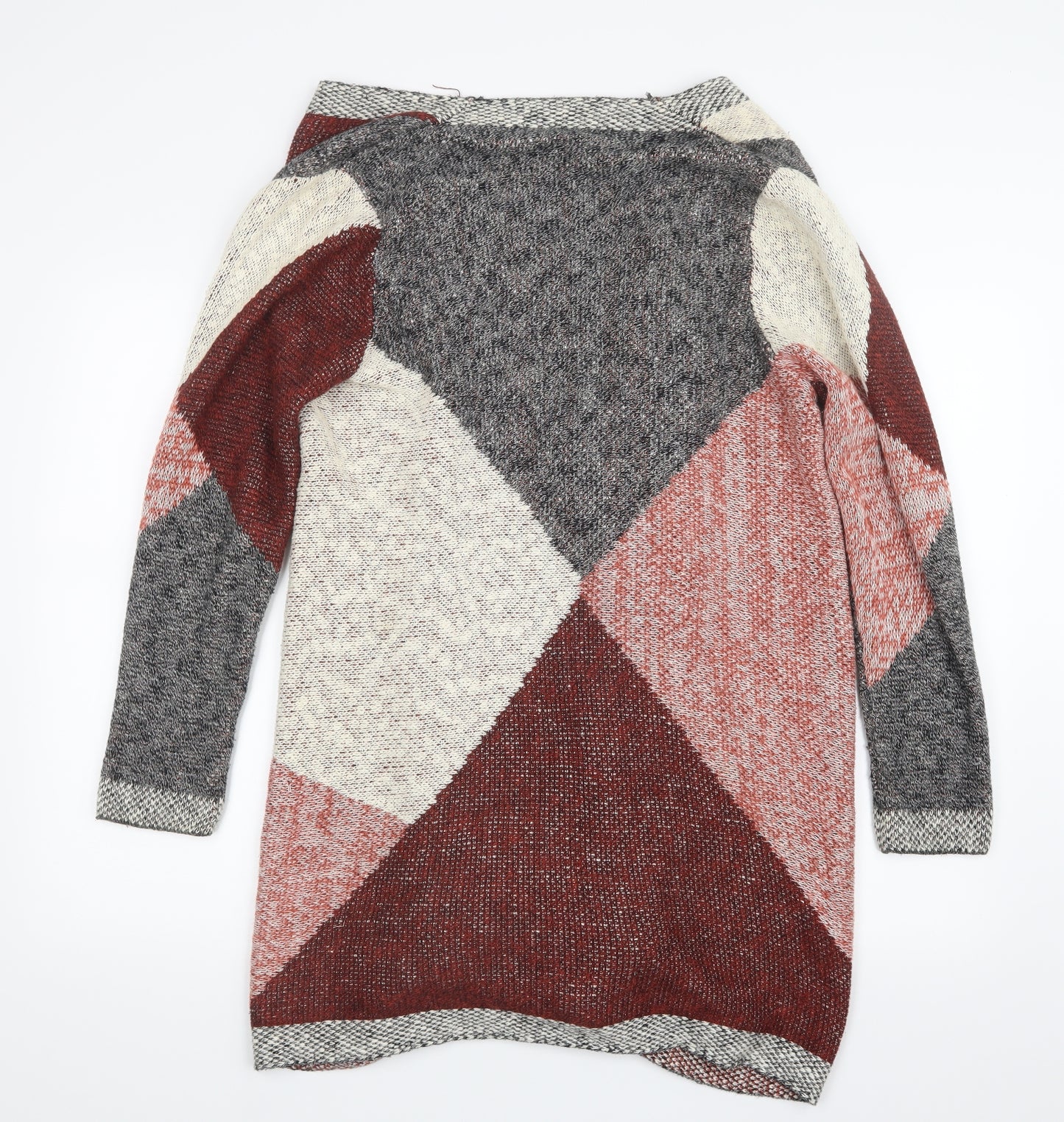 George Womens Red  Knit Cardigan Jumper Size 10