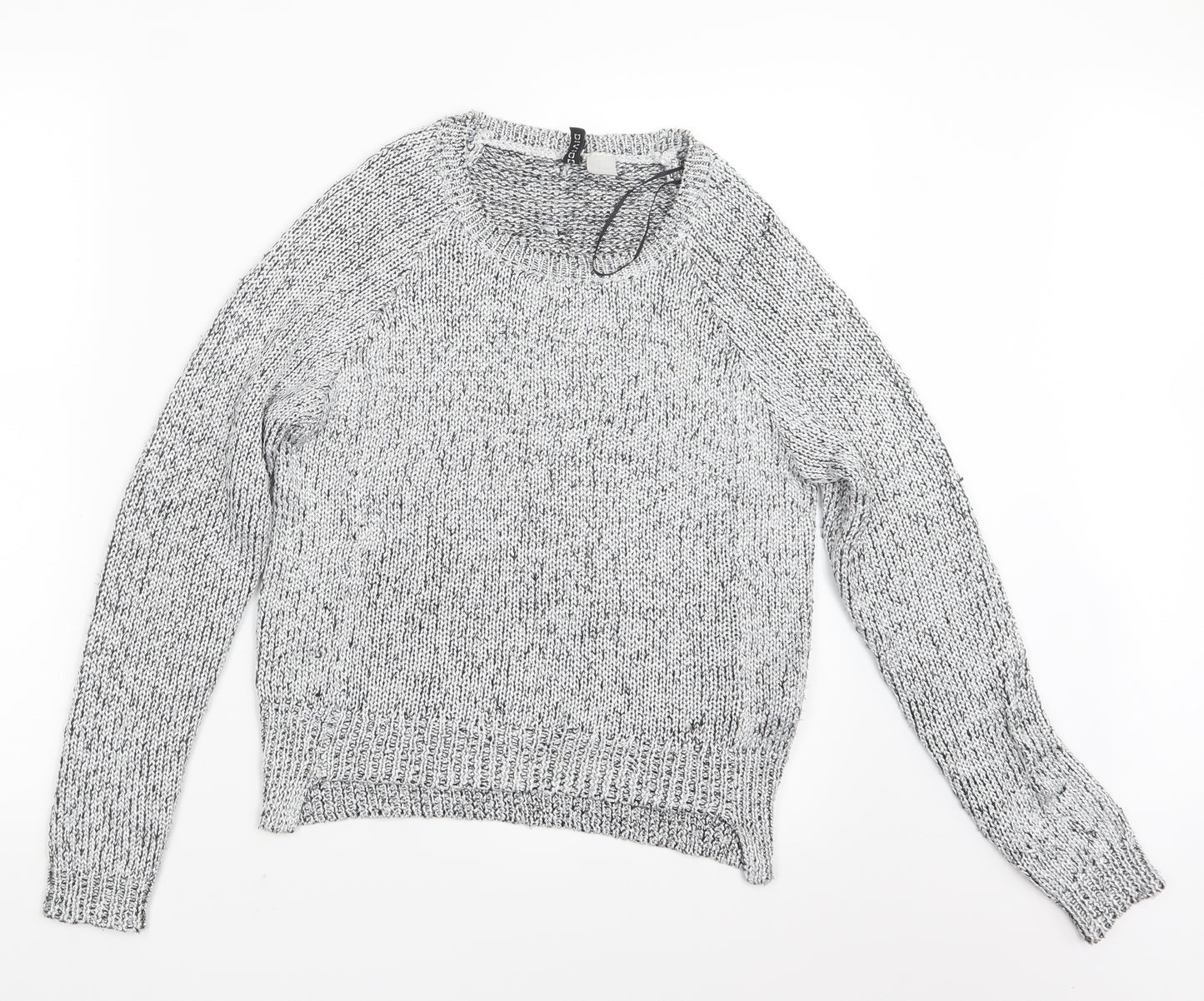 Divided by H&M Womens Silver   Pullover Jumper Size XS