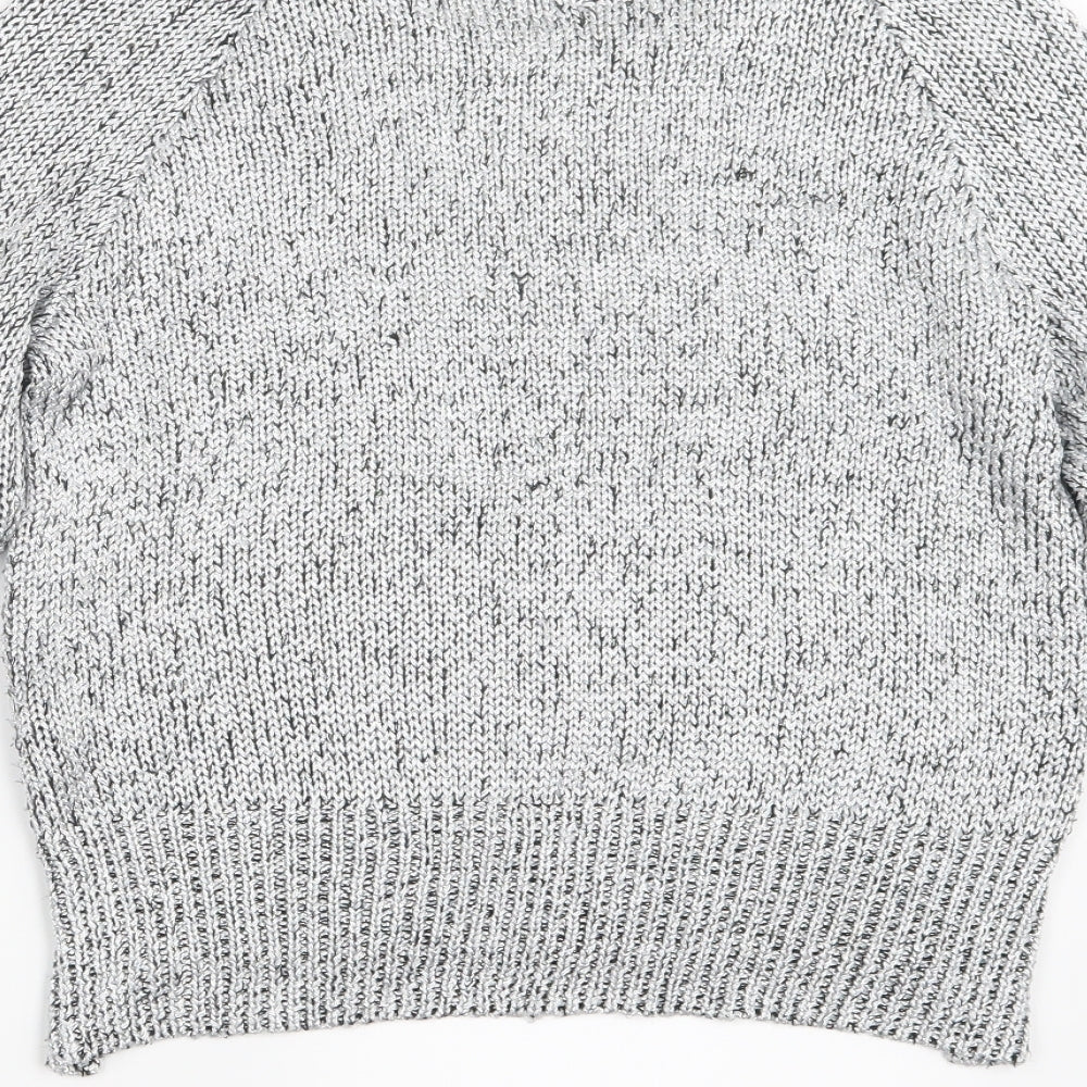 Divided by H&M Womens Silver   Pullover Jumper Size XS