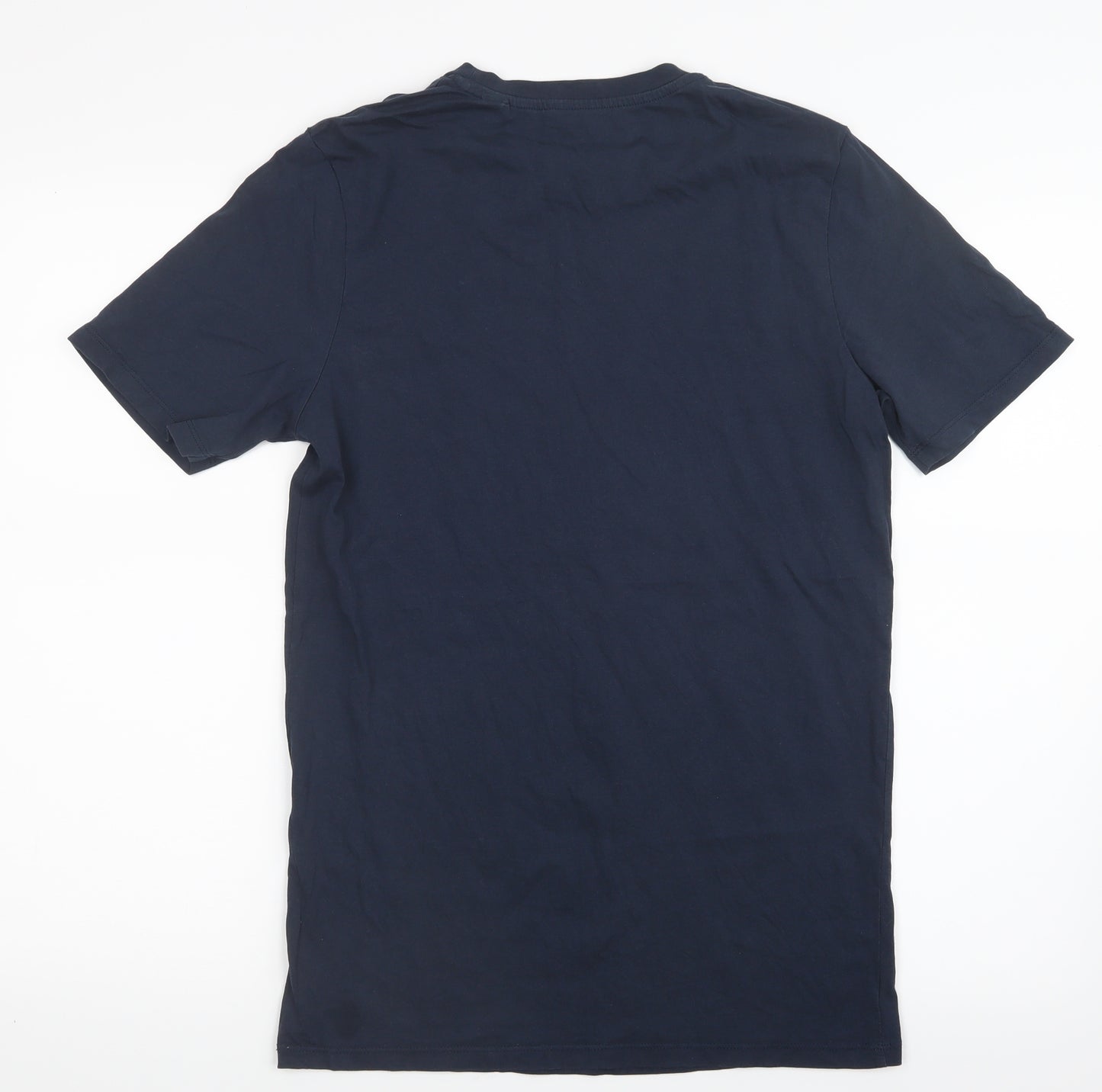 JACK & JONES Mens Blue    T-Shirt Size M
