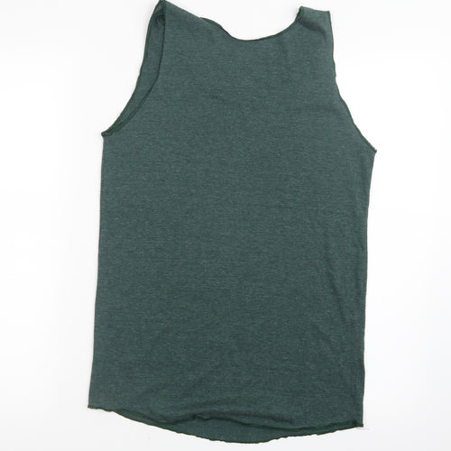 Chang Suk Mens Green    T-Shirt Size M