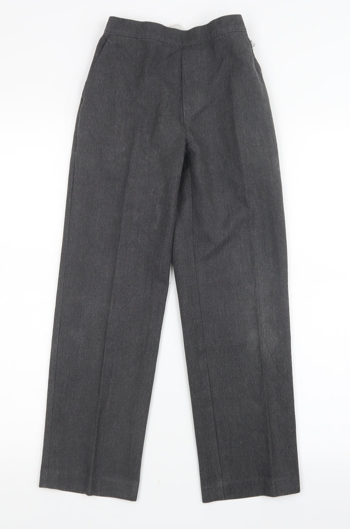 Matalan Boys Grey Cargo Trousers Size 9 Years