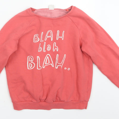NEXT Girls Pink   Pullover Jumper Size 14 Years