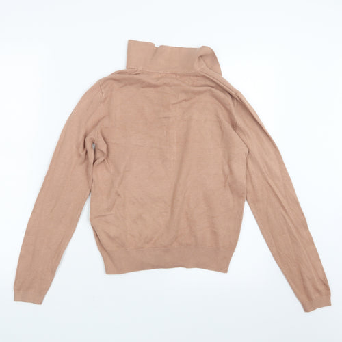 H&M Womens Beige   Basic T-Shirt Size XS