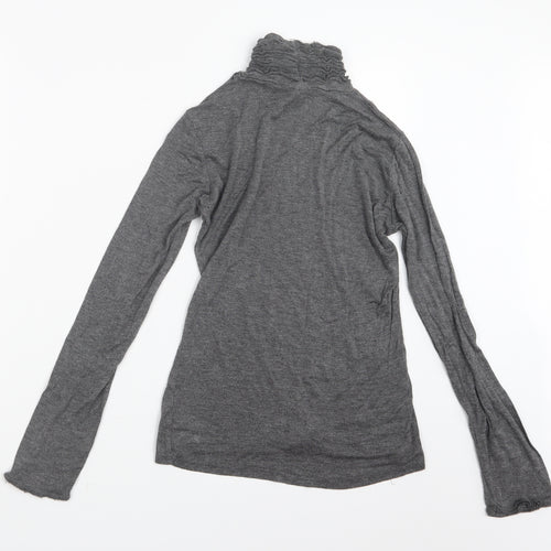Elite Womens Grey   Basic T-Shirt Size L