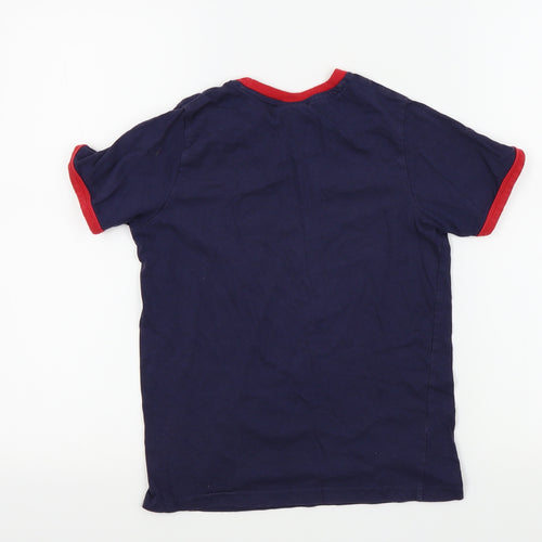 FIFA Boys Blue Colourblock  Basic T-Shirt Size 9-10 Years  - ENGLAND