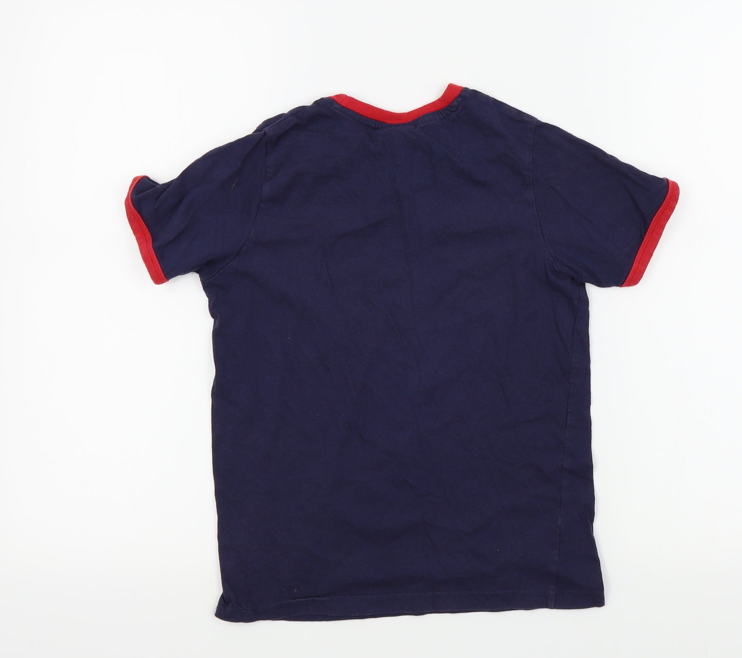 FIFA Boys Blue Colourblock  Basic T-Shirt Size 9-10 Years  - ENGLAND